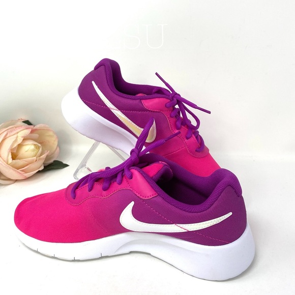 Nike Tanjun Print Running Pink K/W AUTHENTIC - Picture 2 of 8